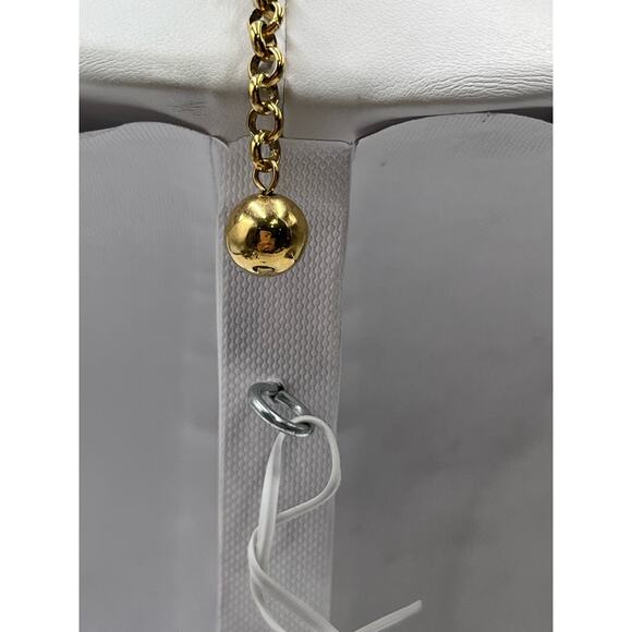 Kate Spade NY Three Tier Gold Tone Resin Dangle Statement Bib Layered Necklace - Picture 12 of 16